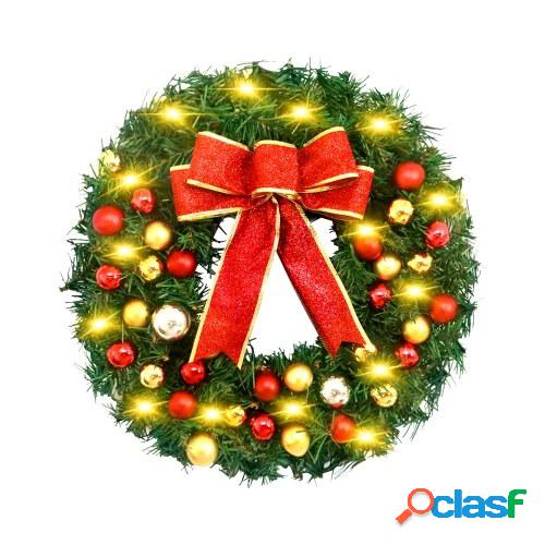 Guirnalda de Navidad con 13 pies 30 LED Cadena de luz Bolas