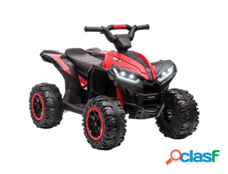 Homcom Quad Eléctrico Para Niños De 3-5 Años Vehículo