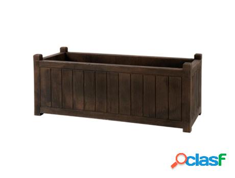 Jardinera charme 100x40x40 madera