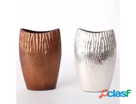 Jarron HOGAR Y MÁS Jarrón Aluminio Moderno