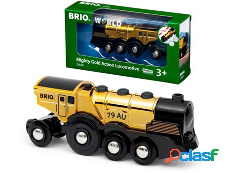 Jogo de Mesa BRIO Gold Locomotive (2 Anos)