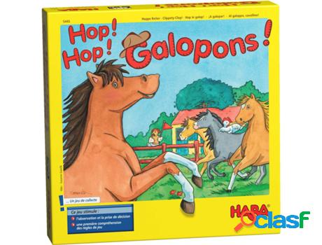 Jogo de Mesa HABA Hop! Hop! Gallop (4 Anos)