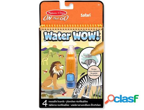 Jogo de Mesa MELISSA & DOUG Water Wow! Safari (3 Anos)