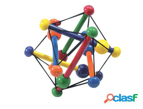 Juego Didáctico MANHATTAN TOY (Madera - Azul - 15 cm)