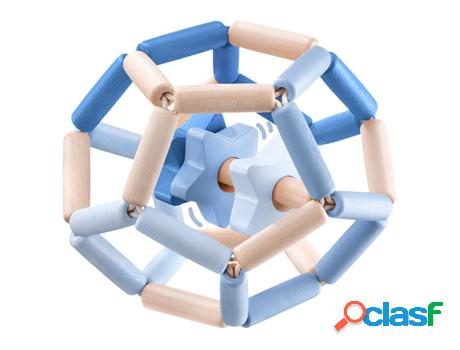Juego Didáctico SELECTA (Madera - Azul - 11,5 cm)