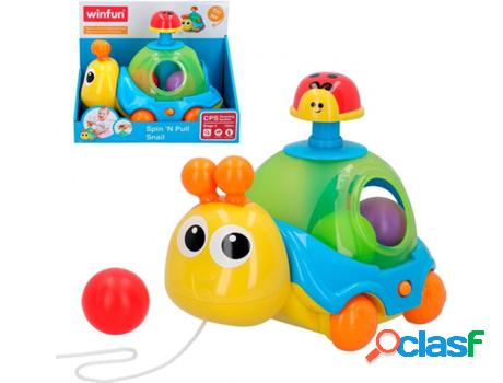 Juego Didácticos WINFUN Arrastre caracol (25,5x18x19,5 cm -