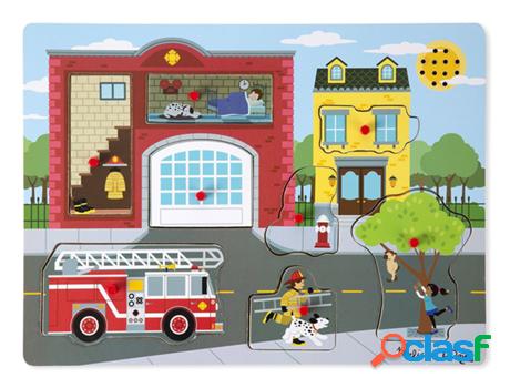Juego Educativo MELISSA & DOUG (Madera - Azul - 30 x 21 x