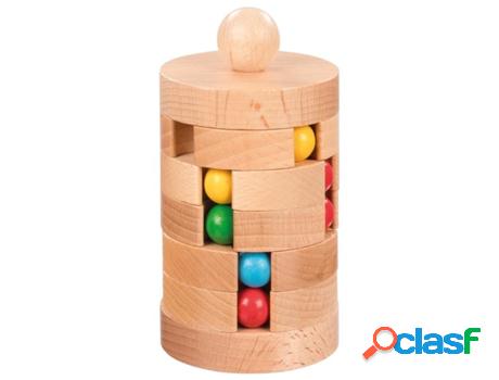 Juego Tradicional GOKI (Madera - Beige - 7 x 7 x 13,5 cm)