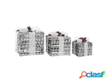 Juego de Caja DKD HOME DECOR (Metal - Muticolor)