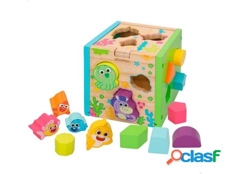 Juego de Formas WOOMAX BABY SHARK&apos;S BIG SHOW! Cubo de