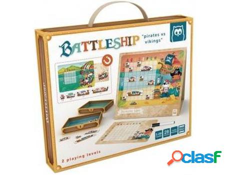 Juego de Mesa EUREKAKIDS Batalla Naval Magnético (Edad
