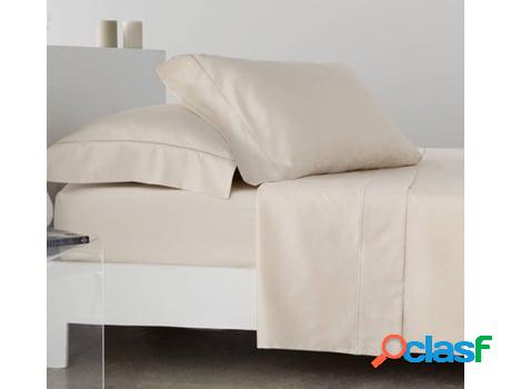 Juego de Sábanas COTTON ARTEAN (Beige - Cama de 200 cm -