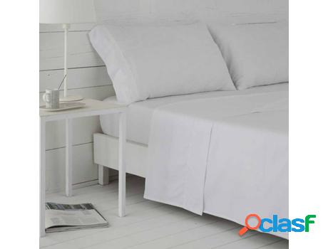 Juego de Sábanas COTTON ARTEAN (Blanco - Cama de 135 cm -