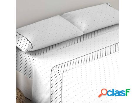 Juego de Sábanas COTTON ARTEAN Libra (Negro - Cama de 135