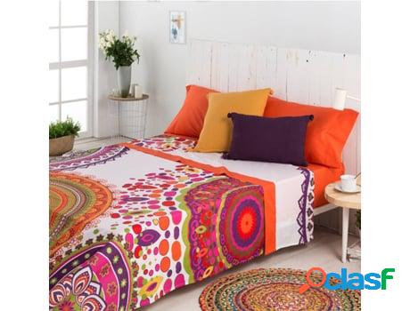 Juego de Sábanas COTTON ARTEAN Mandala (Multicolor - Cama