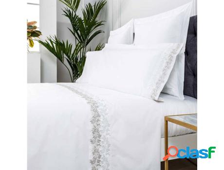 Juego de Sábanas COTTON ARTEAN Zuyana (Blanco - Cama de 180
