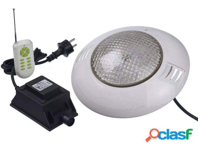 Kit Luz LED UBBINK Foco Piscina con Mando 406 LED (35 W -