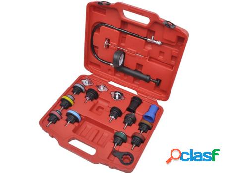 Kit para Probar la Presión del Radiador VIDAXL Acero