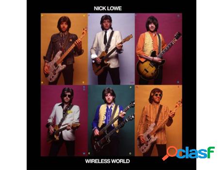 LP Nick Lowe - Wireless World [Vinilo Verde E Preto