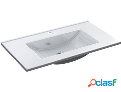 Lavabo Cerámico ARKITMOBEL (Blanco - 81,5cm)