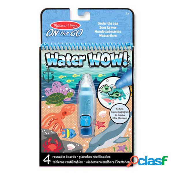 Libro M?gico Agua Animales Marinos Water Wow