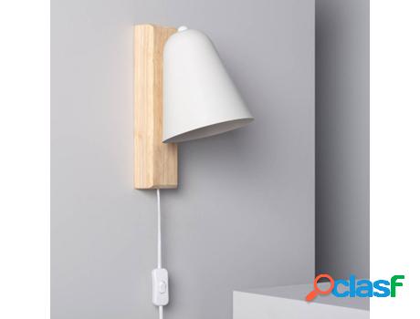 Lámpara de Pared LEDKIA Mysen (Blanco - E27 - 40 W)