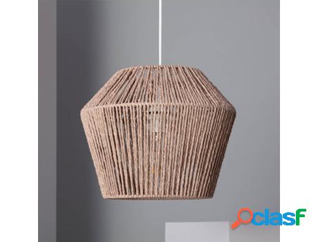 Lámpara de Suspensión LEDKIA Trenza (Marrón - E27 - 60 W)