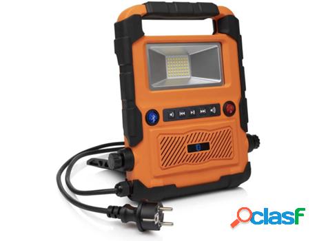 Lámpara de Trabajo SMARTWARES Recargable (Naranja - 27x30x6