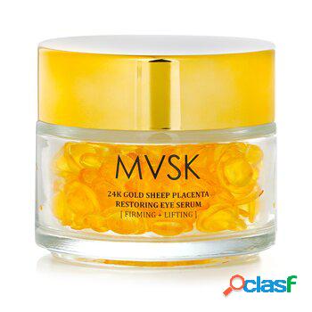 MVSK 24K Gold Sheep Placenta Restoring Eye Serum 72capsules