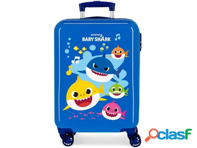 Maleta de Cabina NICKELODEON Ocean Sharks Azul (38x55x20cm)