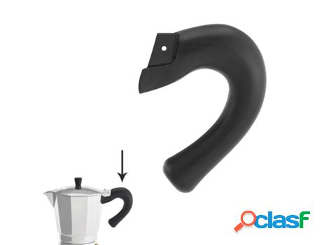 Mango cafetera aluminio inducción 6 tazas