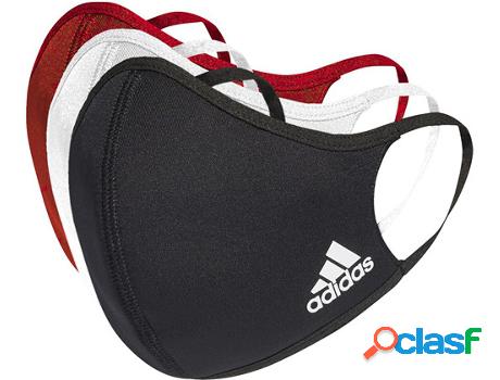 Mascarilla ADIDAS Reutilizable Face Mask Pack Uds (S - Rojo)