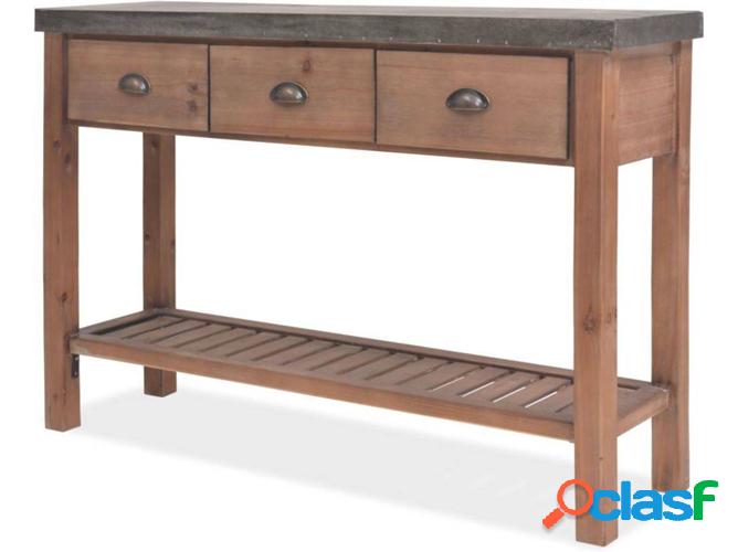 Mesa Consola ART PLANET Abeto (122x35x80cm)