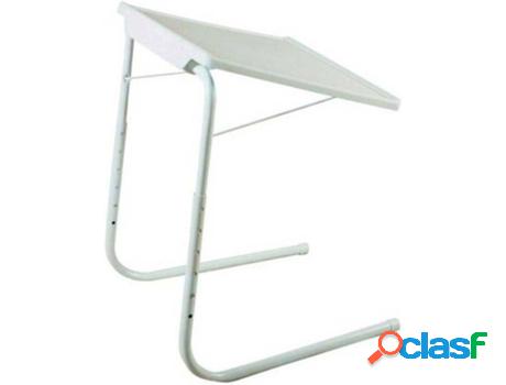 Mesa MESA LIVING (Blanco - Metal - 52 x 39 x 70 cm)