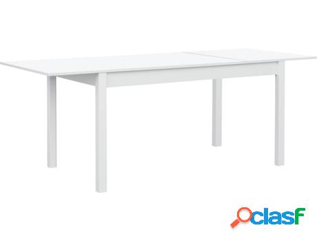 Mesa VEP HOME Blanco 95 (73x140x80 cm - Melamina)