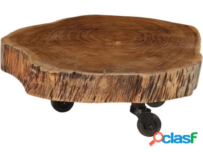 Mesa de Centro ART PLANET Madera de Acacia Maciza