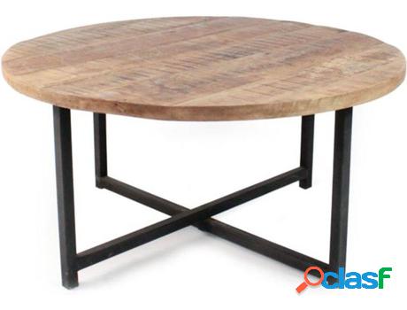 Mesa de Centro LABEL51 (Multicolor - Metal - 80 x 40 cm)