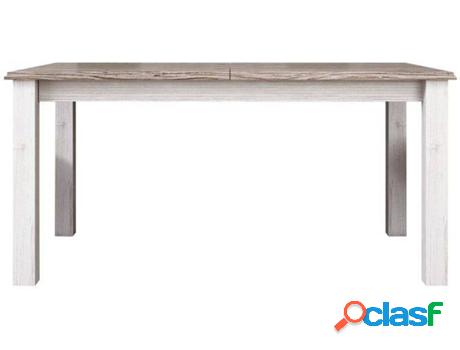 Mesa de Comedor HOMESOUTH Andersen Pino - Gris (Melamina -