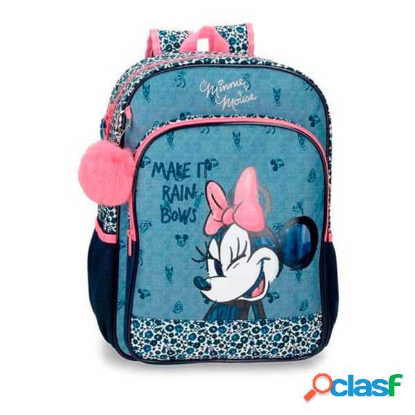 Minnie Mochila Make It Rain Bows 40cm