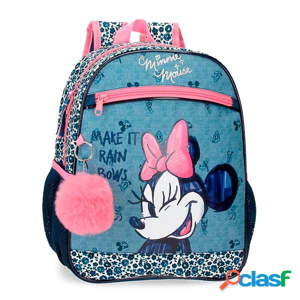 Minnie Mochila Make it Rains Bows 33cm