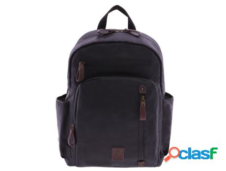 Mochila CORONEL TAPIOCCA Slat Piel Sintética Hombre (Negro)