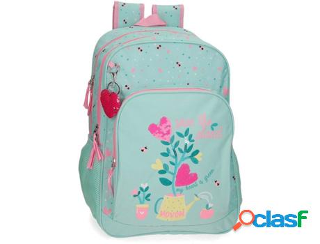 Mochila MOVOM Flower Pot (Verde - 32 x 45 x 17 cm)