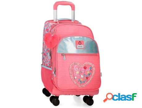 Mochila con Ruedas ENSO Together Growing (Rosa - 32x44x21