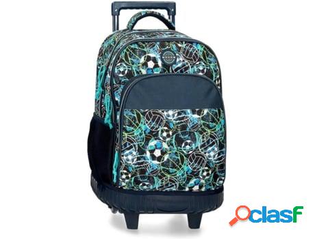Mochila con Ruedas MOVOM Balls Azul (32x43x21 cm)