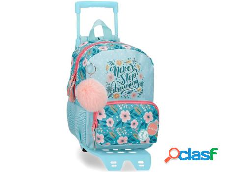 Mochila con Ruedas MOVOM Never Stop Dreaming Azul (23x28x10