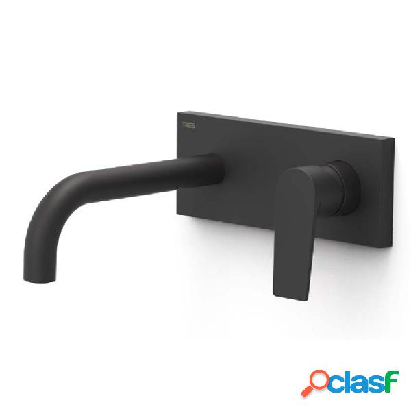 Monomando lavabo tres exclusive project-tres empotrado 180mm