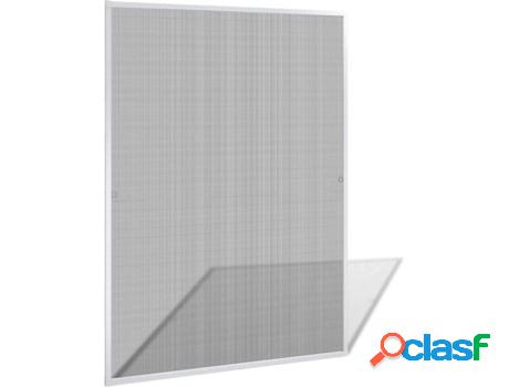 Mosquitera VIDAXL Blanca de Ventanas Blanco (130 x 150 cm)