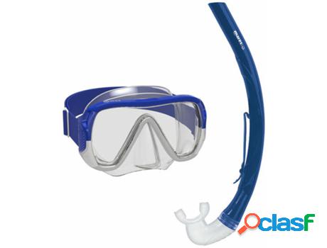 Máscara MARES Combo Keewee H Azul Claro