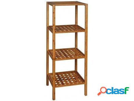 Mueble Auxiliar HOGAR Y MÁS Bambú (37 x 33 x 110cm)