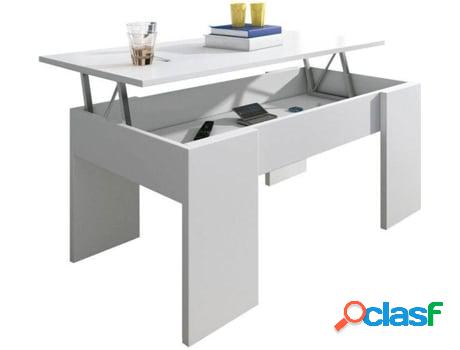 Mueble de Apoyo HOMESOUTH Blanco (Melamina - 90 x 45,3 x 50